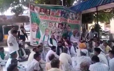 Deoband News: भारतीय किसान यूनियन ने किसानो की विभिन्न समस्याओ को लेकर एसडीएम अंकुर वर्मा को ज्ञापन सौपा। 