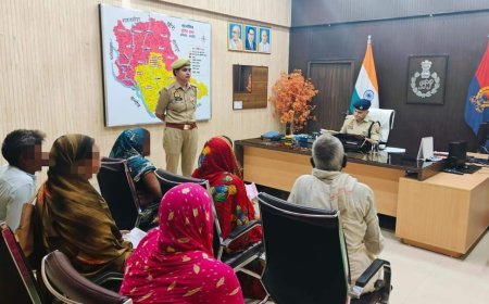 Hardoi: जनसुनवाई में 64 शिकायतों को सुनकर शीघ्र निराकरण के आदेश एसपी ने दिए