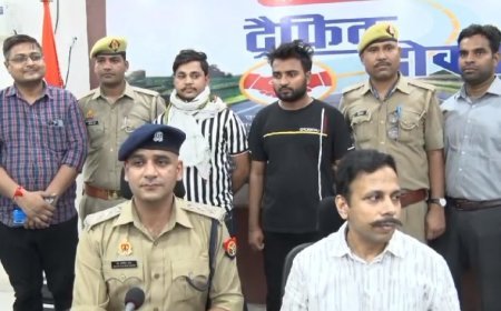 Kanpur News: एयर टिकटिंग जॉब के नाम पर ठगी करने वाले अंतरराज्यीय गिरोह के दो सदस्य धरे गए।