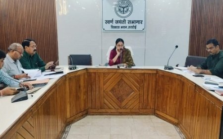 Hardoi News: बैठक में शीर्ष अधिकारी ही प्रतिभाग करेंः- मुख्य विकास अधिकारी
