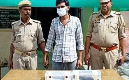 Hardoi: 2 अवैध तमंचों के साथ 2 गिरफ्तार