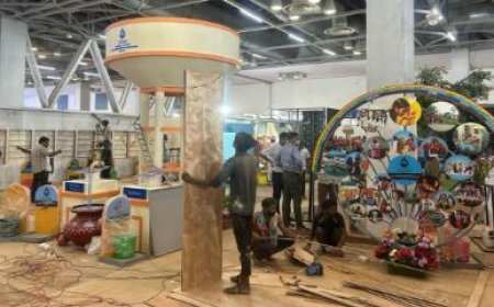 यूपी इंटरनेशनल ट्रेड शो में बज रहा यूपी के जल जीवन मिशन का डंका