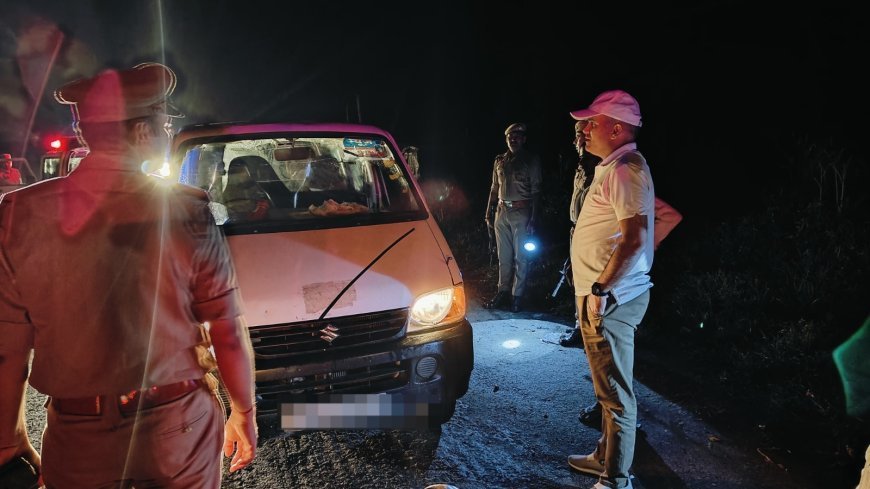 Hardoi: एसपी ने रात्रि गस्त ड्यूटी का आकस्मिक निरीक्षण किया, पुलिसकर्मियों को आवश्यक दिशा-निर्देश दिये