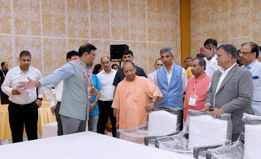 सीएम योगी ने किया इंडिया एक्सपो मार्ट का स्थलीय निरीक्षण, आगामी सेमीकॉन इंडिया 2024 की तैयारियों का लिया जायजा
