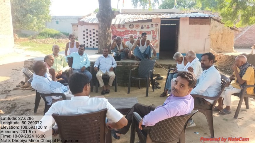 Hardoi: जल्द होगा धोबिया माइनर की सफाई का कार्य