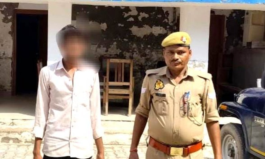 Hardoi: अवैध तमंचे के साथ युवक गिरफ्तार