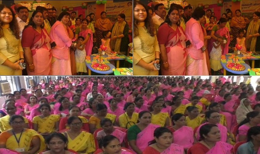 Kanpur News: आंगनवाड़ी कार्यकत्रियों की गोष्ठी में पहुंची मंत्री बेबी रानी मौर्य।आंगनवाड़ी कार्यकत्रियों का मनोबल बढ़ाया।