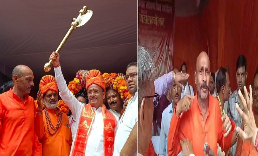 Hardoi News: ब्राह्मण महासम्मेलन हरदोई में दिनेश शर्मा के कार्यक्रम में हंगामा, आयोजक ने लगाए ठगे जाने के आरोप। 