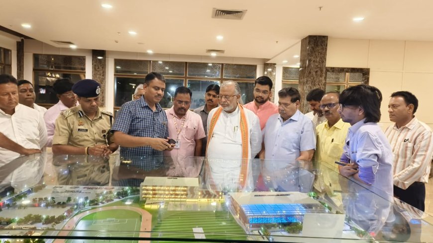 इंडोर और आउटडोर खेलों के लिए तैयार हो रहा है हाईटेक स्पोर्ट्स स्टेडियम, इसी माह कार्य पूरे होने की उम्मीद