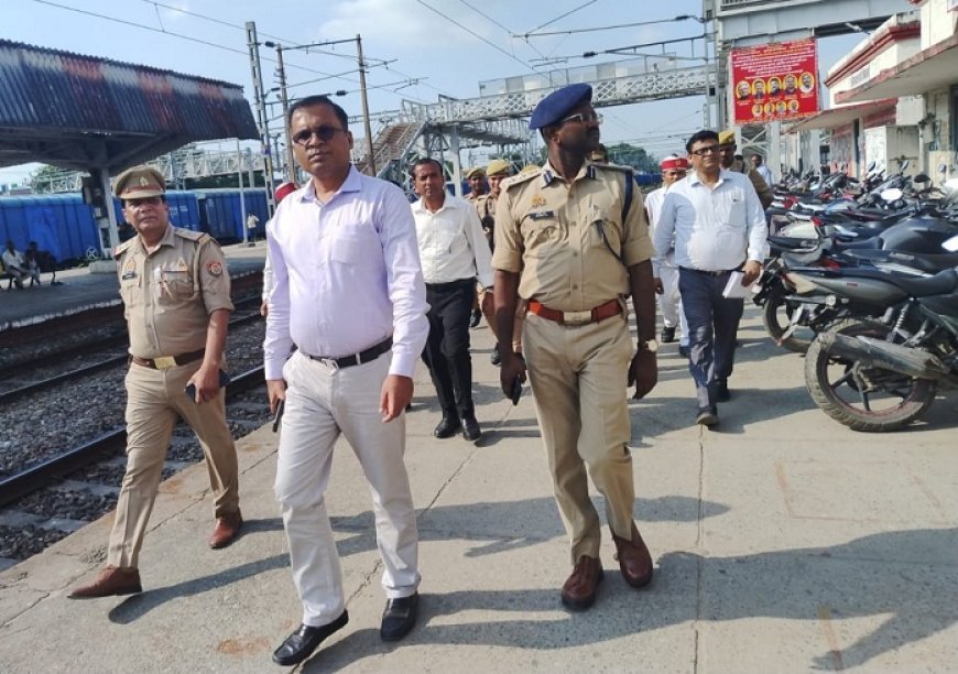 Shahjahanpur News: रेलवे लाइनों पर संदिग्धों की अब खैर नही, चप्पे पर रहेगी निगरानी। 