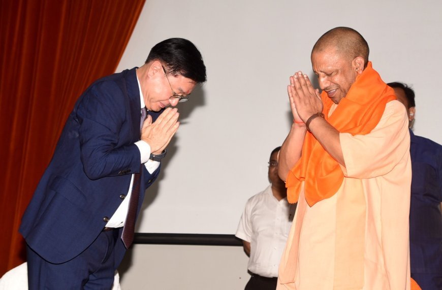 55 फीसदी हिस्सेदारी अकेले यूपी की होंगी भारत में बनने वाले मोबाइल फ़ोन में - योगी आदित्यनाथ