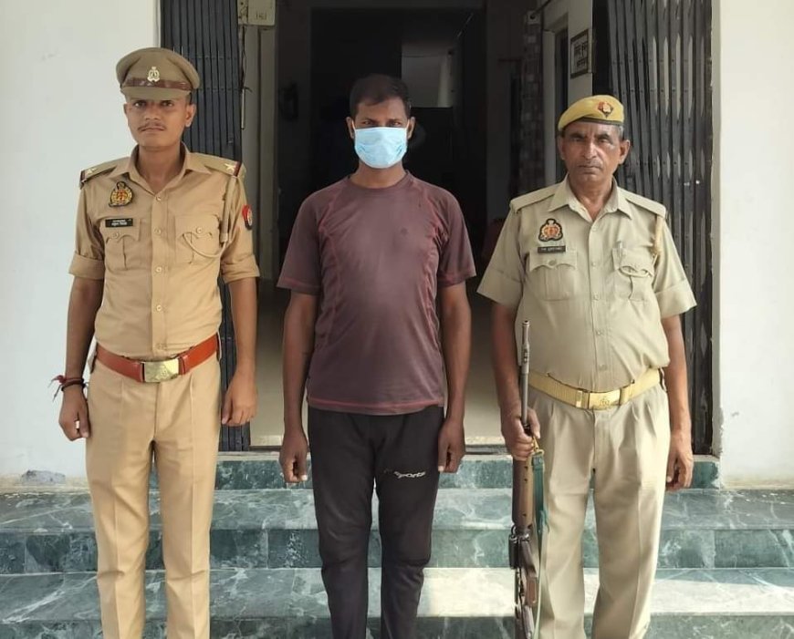 Hardoi: कई मोबाइल चोरी करने वाले शातिर अपराधी को पुलिस ने पकड़ा