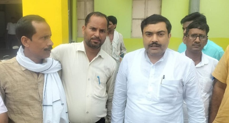 Hardoi News: लोगों की भलाई के लिए राजनीति में हूं- ब्लाक प्रमुख धर्मेंद्र सिंह