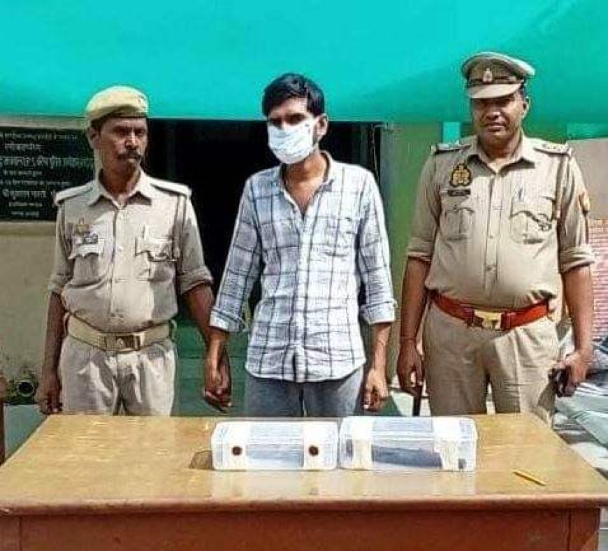 Hardoi: 2 अवैध तमंचों के साथ 2 गिरफ्तार