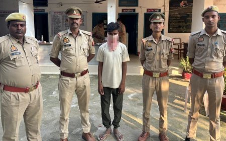 Hardoi: दुकान से रुपये चोरी करने का आरोप, पुलिस ने पकड़ा