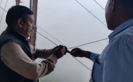 Mussoorie: मसूरी में एमडीडीए ने अवैध निर्माण को किसी सील