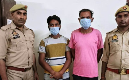 Hardoi: मोबाइल टॉवर से सामान चोरी करने के मामले में दो गिरफ्तार