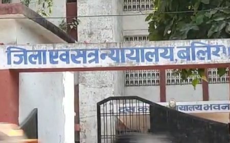 Ballia: राष्ट्रीपिता व शास्त्री जी को याद किए जिला जज, दीवानी न्यायालय के कैम्पस में न्यायिक अधिकारियों संग पौधारोपण किए जिला जज अमित पाल सिंह 