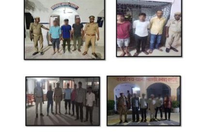 Hardoi: Hardoi: 85 स्थानों पर 1096 संदिग्धों को चेक किया, खुली जगहों पर शराब पीने के मामले में 73 हिरासत में