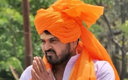 Hardoi News: दशहरा महोत्सव कार्यक्रम में हरदोई आ रहे पूर्व सांसद बृजभूषण शरण सिंह। 