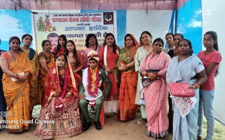 Hardoi News: कन्या दान योजना समिति परिवार के सहयोग से मुस्कान और मनीष के परिणय सूत्र के साथ सम्पन्न हुआ 30वां महायज्ञ।  