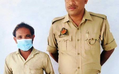 Hardoi: महिला का पर्स चोरी करने वाला चोर हिरासत में