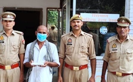 Hardoi: गहने व नगदी चोरी के मामले में पुलिस ने पकड़ा