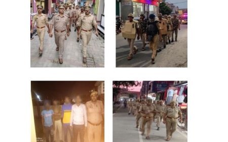 Hardoi: सार्वजनिक स्थानों पर शराब पीने वालों पर हुयी कार्रवाई, 53 हिरासत में, 14 को हिदायत देकर छोड़ा