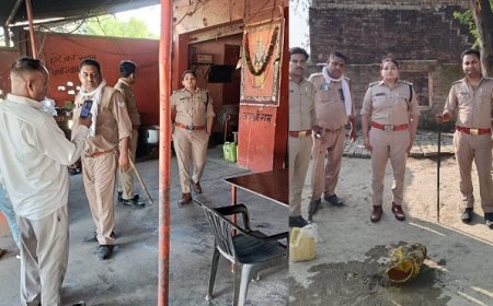 Shahjahanpur News: आबकारी टीम की अवैध शराब बनाने वालों पर छापामार कार्यवाही। 