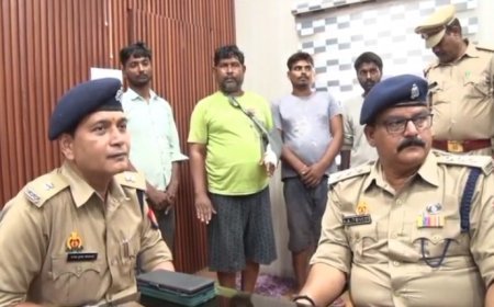 Kanpur News: पुलिस ने साइबर अपराध के 4 अंतर्जनपदीय गिरोह के सदस्यों को किया गिरफ्तार। 