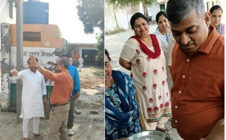 Hapur News: सीडीओ ने निरीक्षण कर विभिन्न व्यवस्थाओं को परखा, आवश्यक बदलाव करने के निर्देश दिए