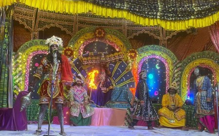 Deoband News: लंका दहन व अशोक वाटिका का दर्शकों ने उठाया आनंद। 