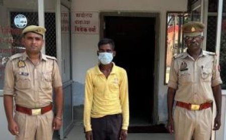 Hardoi: मंदिर में देवी मूर्ति तोड़ने वाला गिरफ्तार