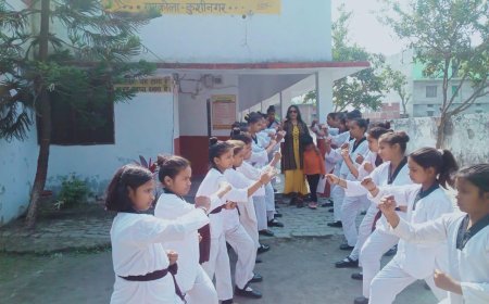 'आत्मरक्षा' प्रशिक्षण दिलाकर बालिकाओं को सशक्त बना रही योगी सरकार