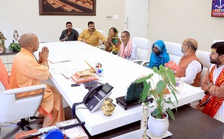 मुख्यमंत्री से मिले मृतक रामगोपाल के परिजन, सीएम ने जताया शोक, दिया आश्वासन- दोषियों को कतई छोड़ा नहीं जाएगा। 