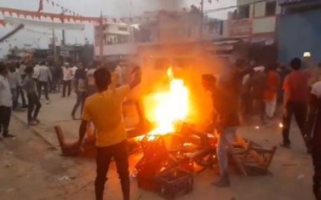 ग्राउंड जीरो पर उच्च अधिकारियों के उतरते ही थमा उपद्रव, नियंत्रण में स्थिति