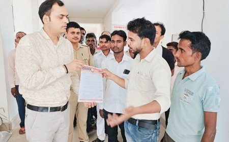 Sitapur News: जनता की किस समस्या के समाधान हेतु राष्ट्रवादी युवा अधिकार मंच ने उप जिलाधिकारी महोली को सौंपा पत्र। 