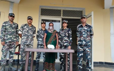 Siddharthnagar: एसएसबी जवानों ने 1 किग्रा चरस के साथ महिला को गिरफ्तार किया, चाइनीज लहसुन के नीचे छिपाकर रखा था चरस