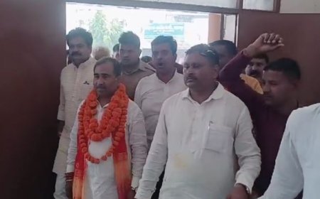 Deoband News: उपेन्द्र चौधरी बने गन्ना समिति के निर्विरोध चैयरमैन, समिति के उपाध्यक्ष बने शमशेर सिंह