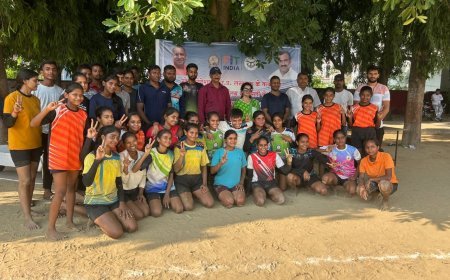 Rae Bareilly: 8 कबड्डी टीमों के मैच में स्टेडियम टीम ने बाजी मारी, 35-21 से हराया