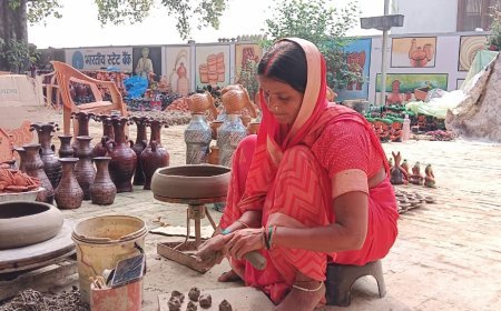 Surge in demand across states promises prosperous Diwali for UP's terracotta artisans