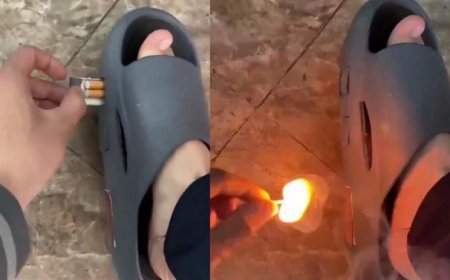 Viral News: सिगरेट की लत में चप्पल को बनाया गजब की जुगाड़, वीडियो देख चकरा जाएगा आपका दिमाग, देखें विडियो। 