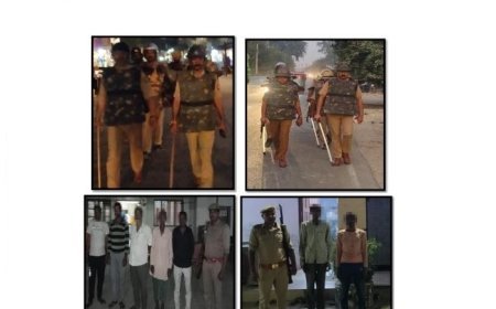 Hardoi News: खुली जगहों पर शराब पीने के मामले में 09 हिरासत में, 25 स्थानों पर 249 संदिग्धों को चेक किया