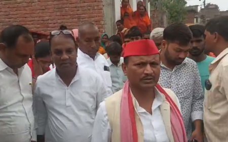 Ghazipur News: सपा जिलाध्यक्ष ने पुलिस प्रशासन पर लगाया गंभीर आरोप, कहा दबंगो ने दिनदहाड़े 20 राउंड की थी फायरिंग। 