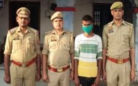 Hardoi News: चाकू मारकर घायल करने का आरोप, गिरफ्तार