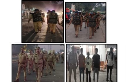 Hardoi: सार्वजनिक स्थानों पर शराब पीने वालों पर हुयी कार्रवाई, 42 हिरासत में, 19 को हिदायत देकर छोड़ा