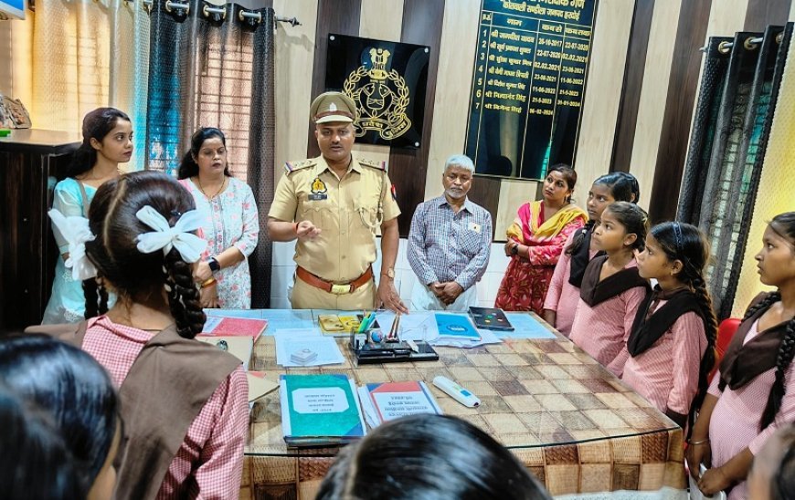 Hardoi News: मिशन शक्ति के बारे में विस्तार से बता कर किया जागरूक। 