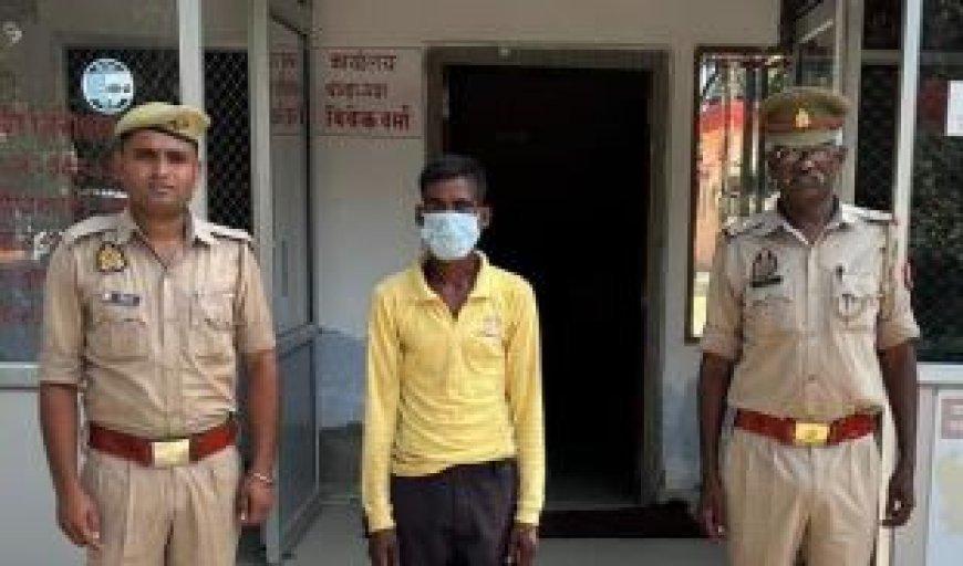 Hardoi: मंदिर में देवी मूर्ति तोड़ने वाला गिरफ्तार