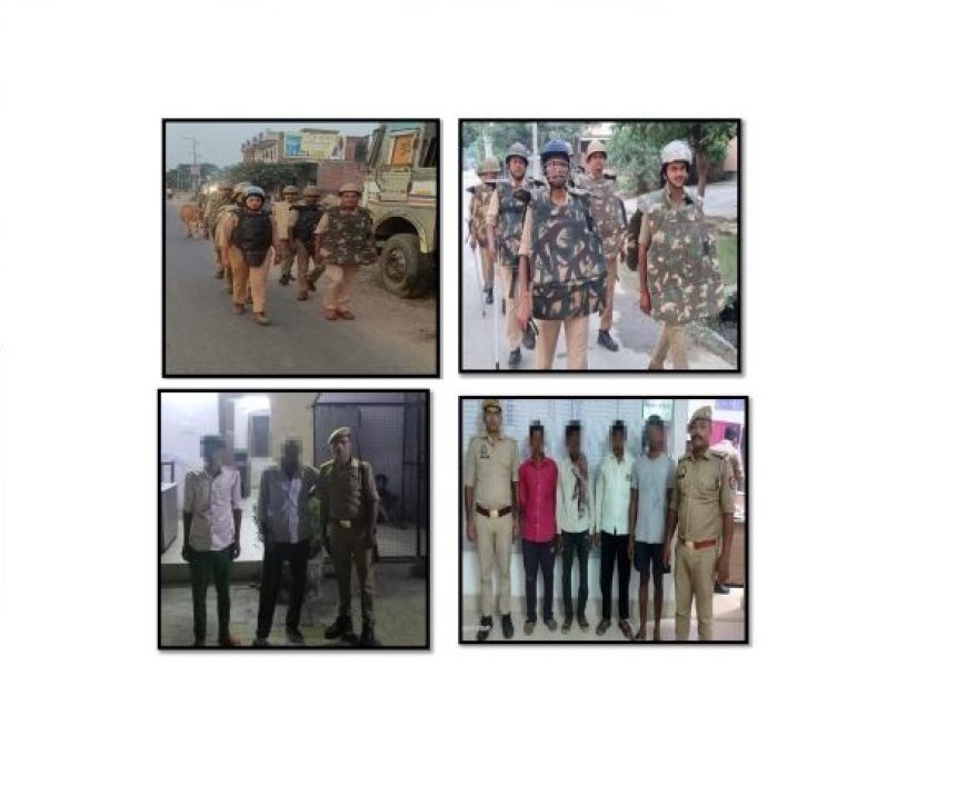 Hardoi: Hardoi: 82 स्थानों पर 1091 संदिग्धों को चेक किया, खुली जगहों पर शराब पीने के मामले में 60 हिरासत में