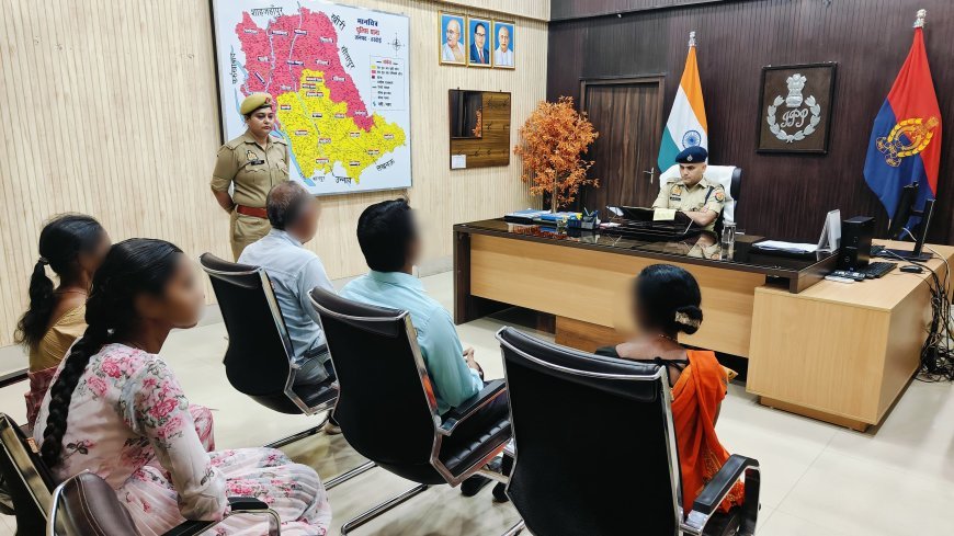 Hardoi: जनसुनवाई में 59 शिकायतों को सुनकर शीघ्र निराकरण के आदेश एसपी ने दिए